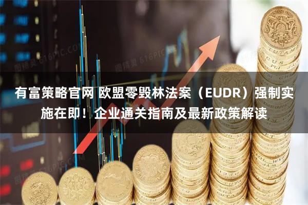 有富策略官网 欧盟零毁林法案（EUDR）强制实施在即！企业通关指南及最新政策解读