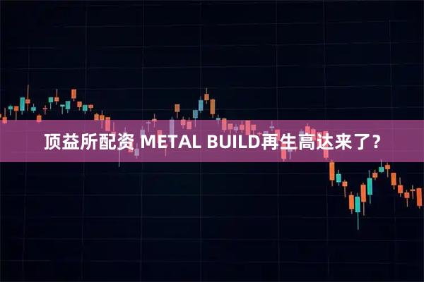 顶益所配资 METAL BUILD再生高达来了？